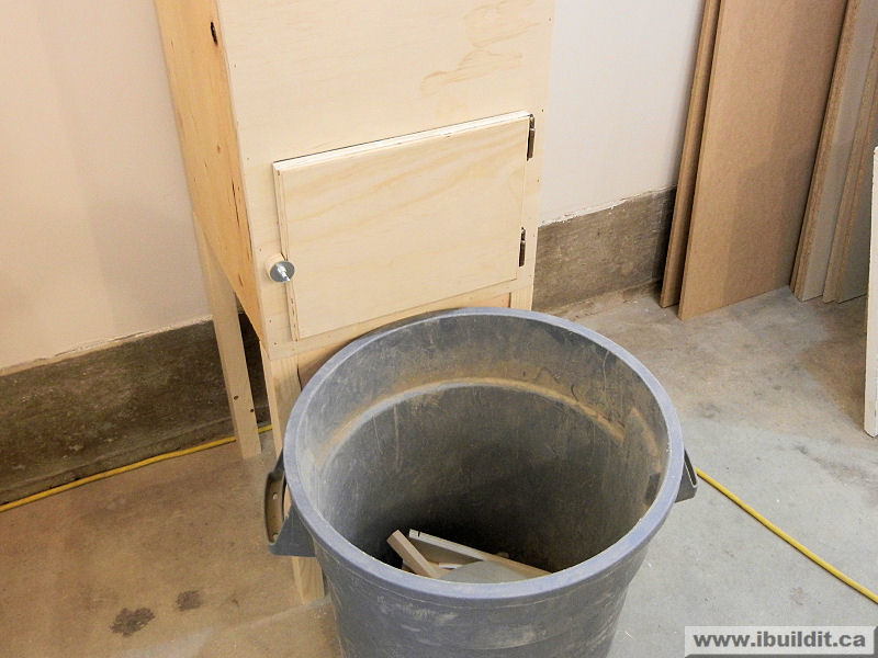 make a dust collector better garbage container